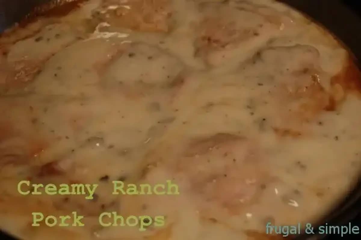 Creamy Ranch Porkchops